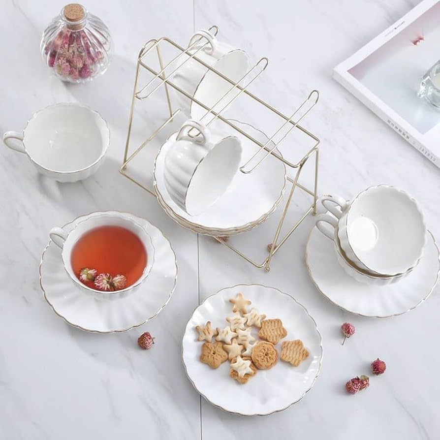 BONECHINA  骨质瓷  ティーポットセット 61Jg4gkjVoL._UF894,1000_QL80_.jpg